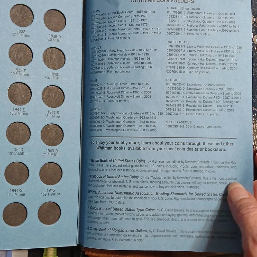 Mercury Dimes Coin Folder